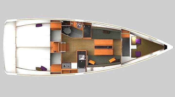 Jeanneau Sun Odyssey 349 | Mia