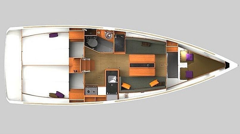 Jeanneau Sun Odyssey 349 | Mia