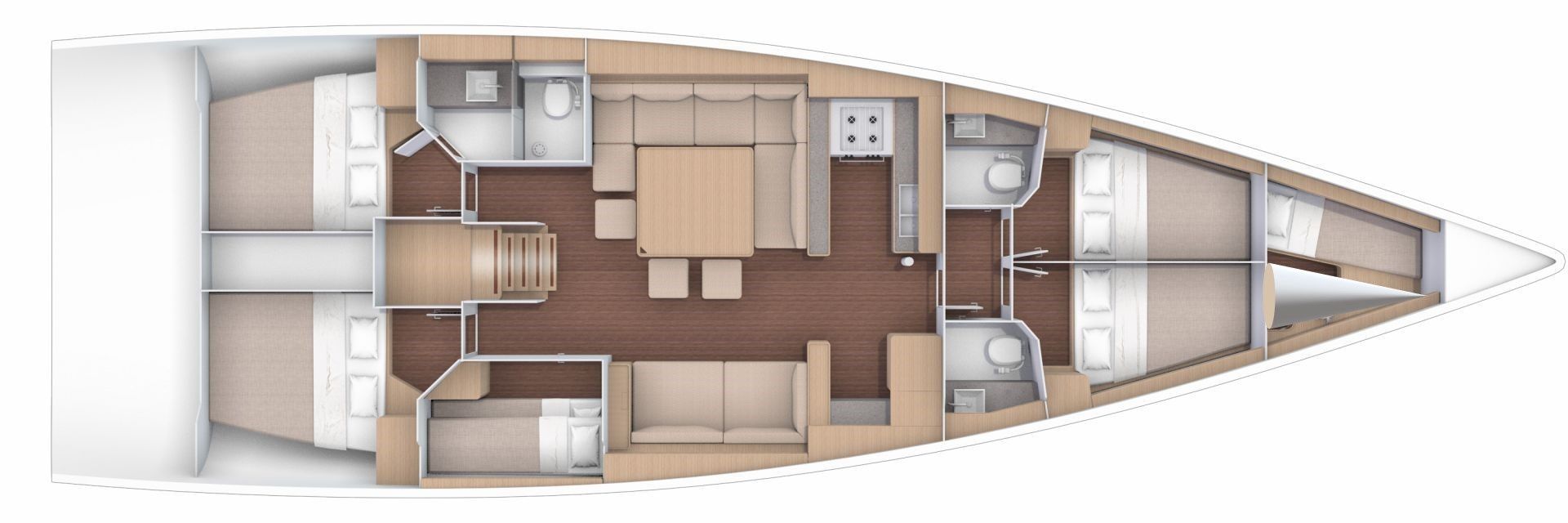 Dufour 56 | Moonlight