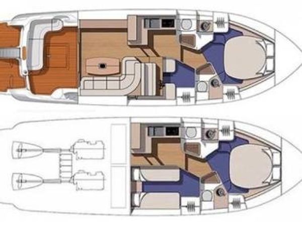 Cranchi 40 | Crystal Blue