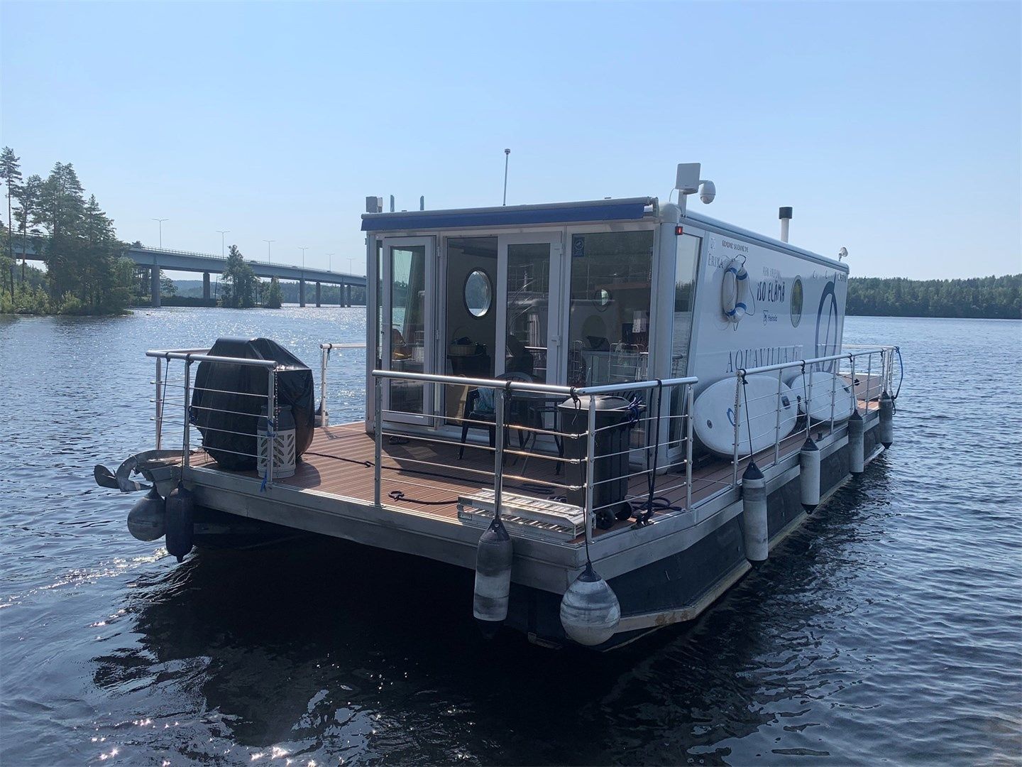 Houseboat Nordic Season Evo 24 Hiisi for rent Finland Boataround