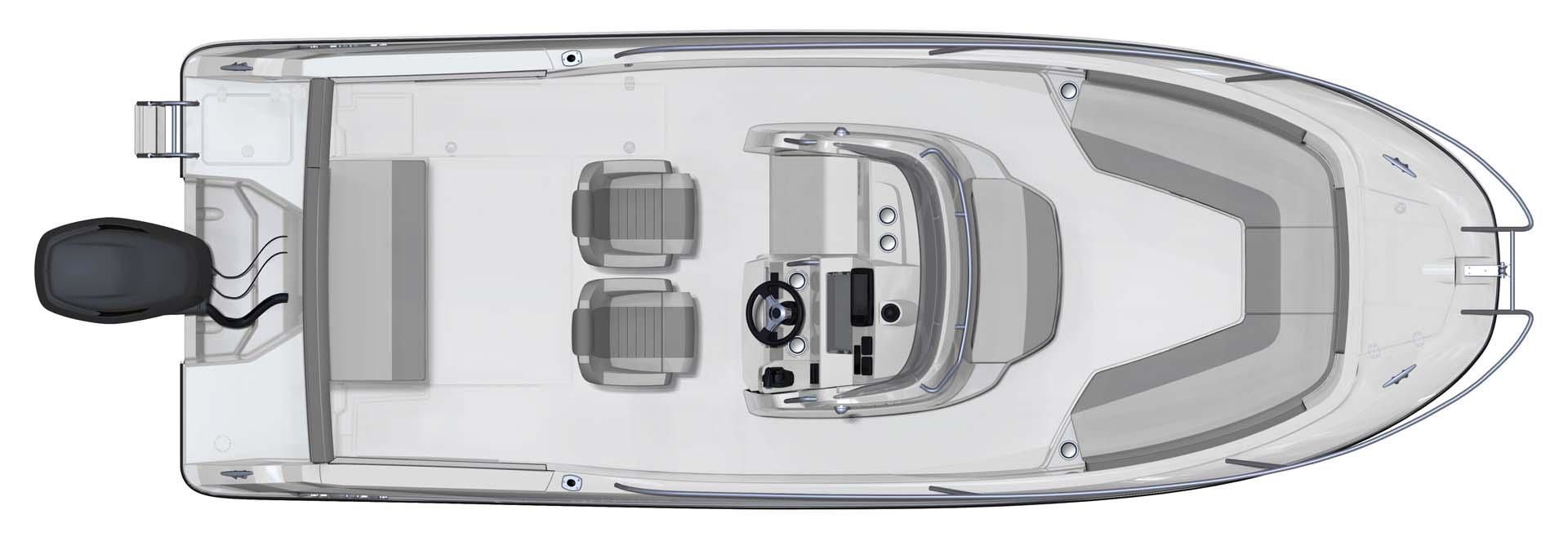 Jeanneau Cap Camarat 7.5 | 23 Honda