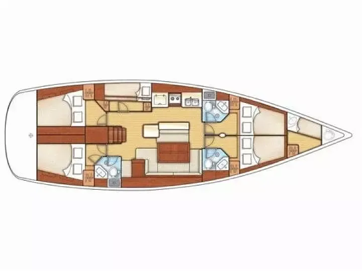 Beneteau Oceanis 54 | Angelina