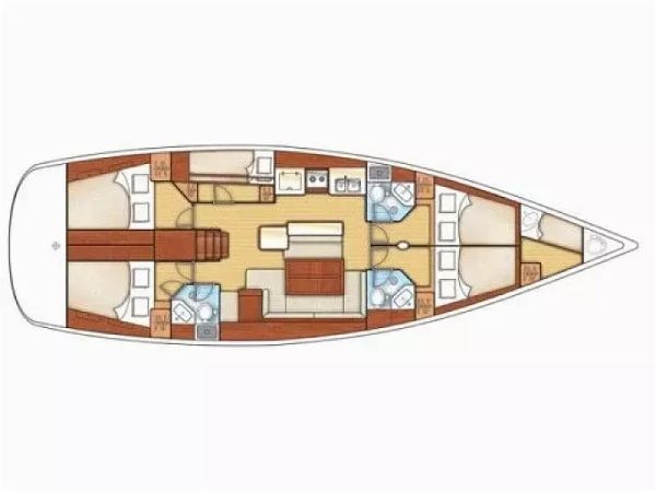 Beneteau Oceanis 54 | Angelina