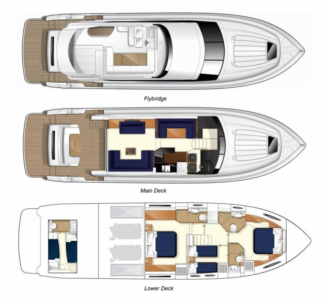 Princess 60 | Sky 22