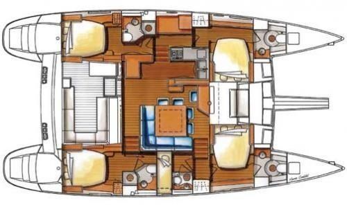 Lagoon 500 | Sand Star