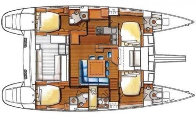 Lagoon 500 | Sand Star