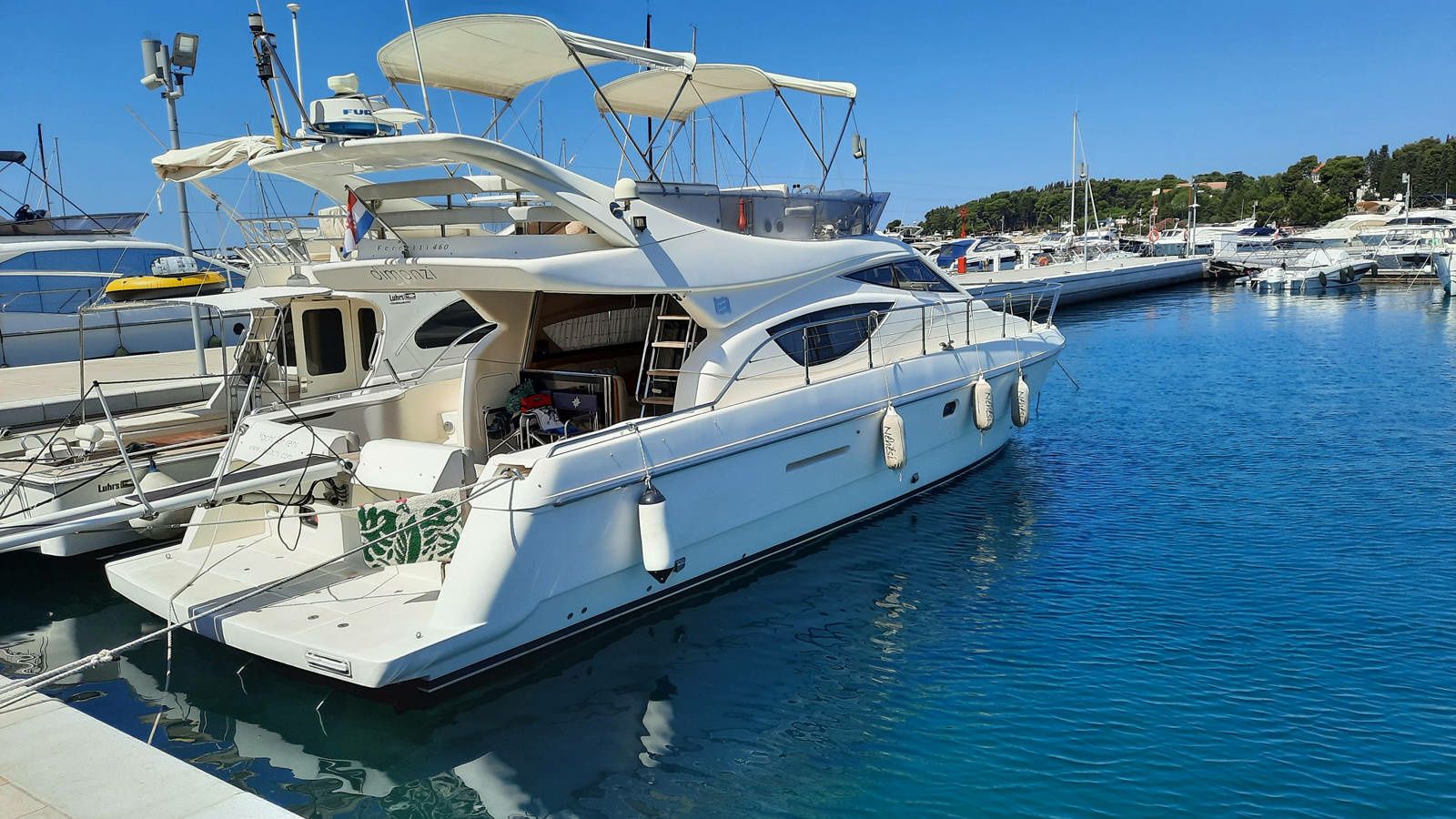 Ferretti 460 | Dimanzi