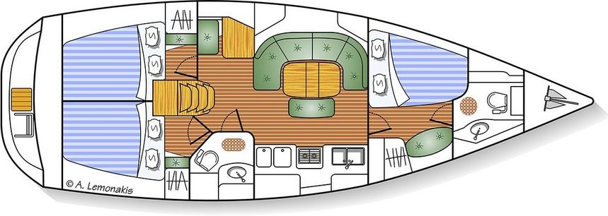 Beneteau Oceanis Clipper 393 | Armenistis