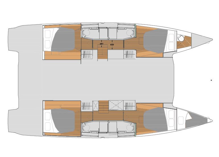Fountaine Pajot Elba 45 | Shavasan
