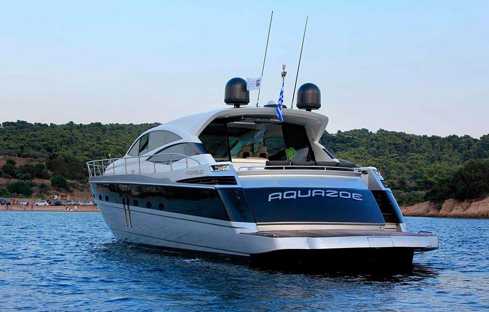 Motor yacht Pershing 65 Aquazoe for rent - Greece | Boataround