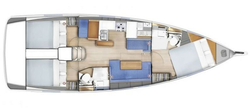 Jeanneau Sun Odyssey 410 | Saint Raphael