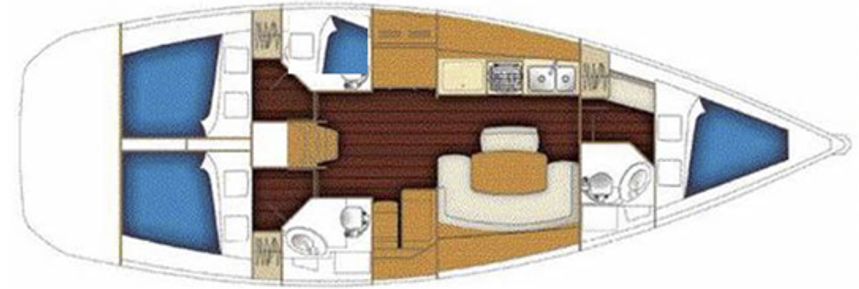Beneteau Cyclades 43.4 | Windarina