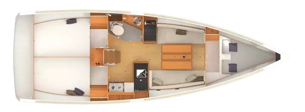 Jeanneau Sun Odyssey 349 | White Feather