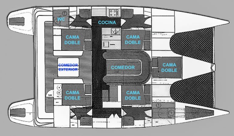 Jeantot Marine Privilege 47 | Down Trader
