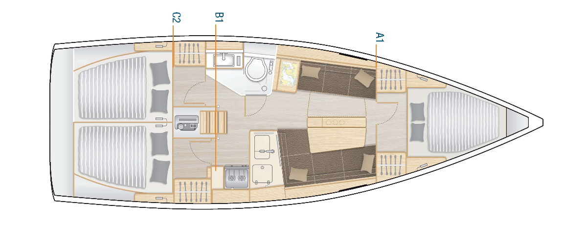 Hanse 348 | Pasyco