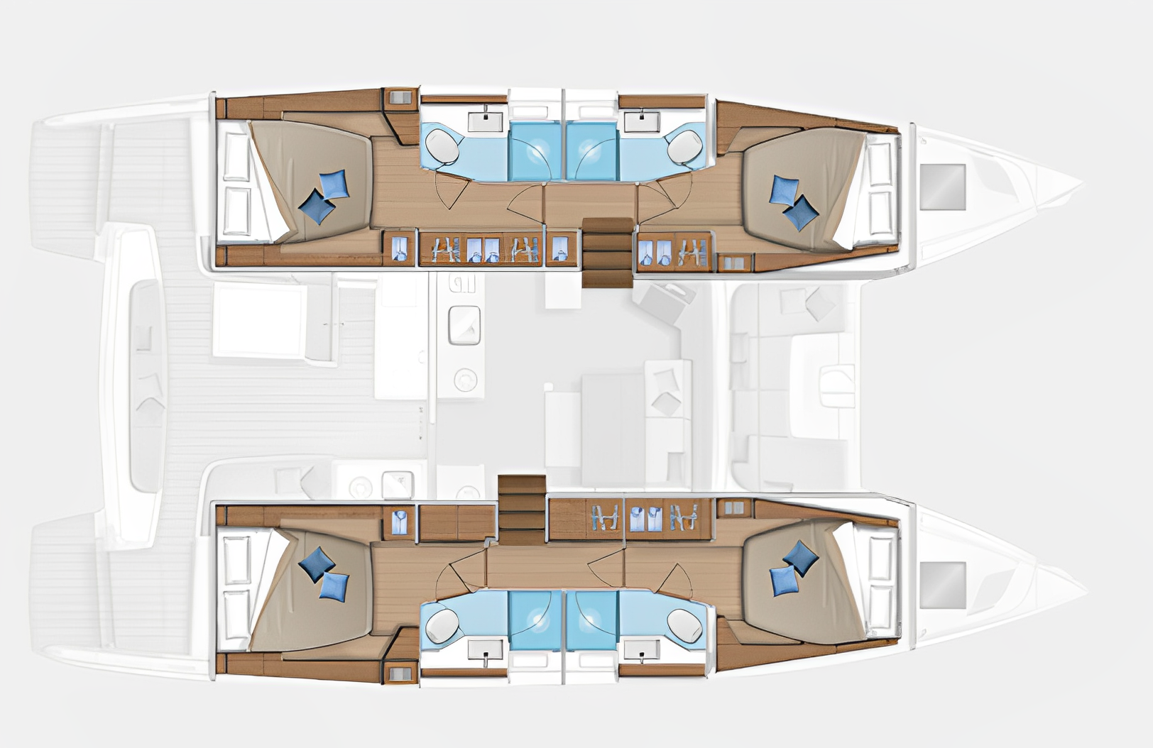 Lagoon 46 | Initials