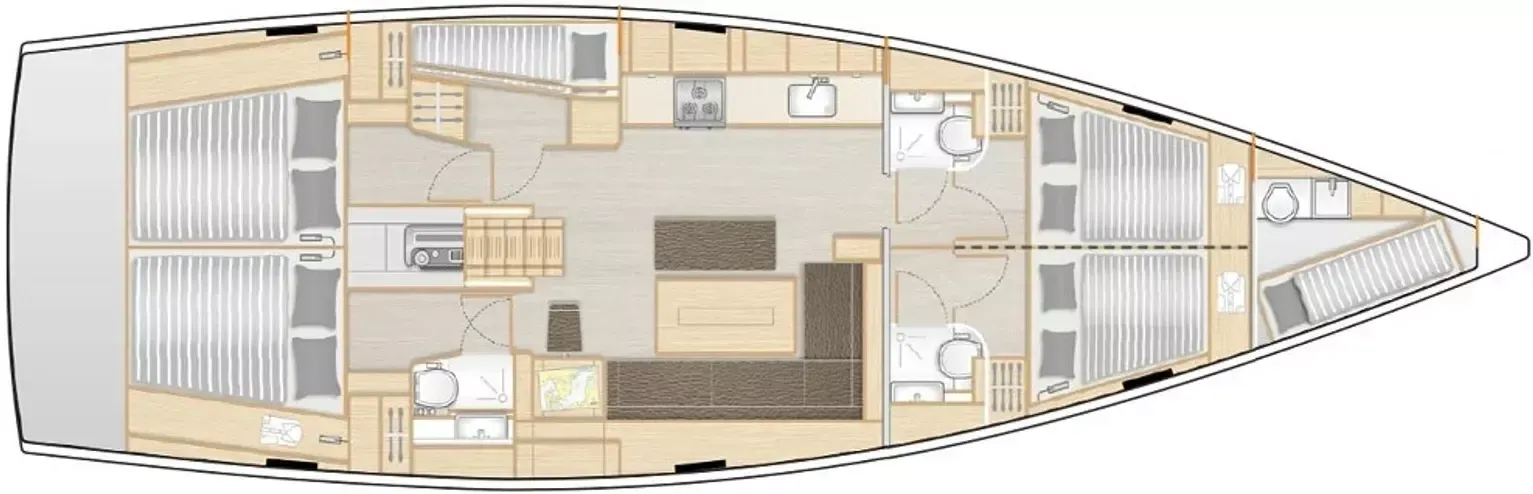 Hanse 508 | Big Blue