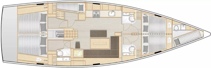 Hanse 508 | Big Blue
