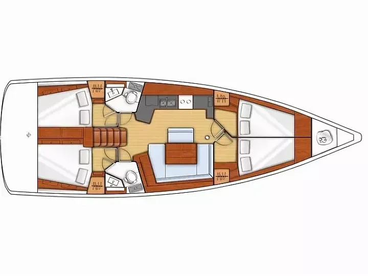Beneteau Oceanis 45 | Ada 3