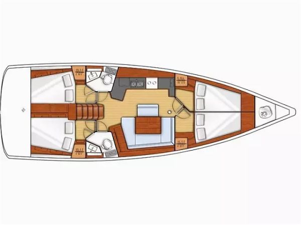 Beneteau Oceanis 45 | Ada 3