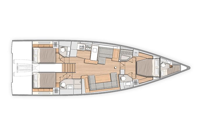 Beneteau Oceanis 54 | Heartbeat