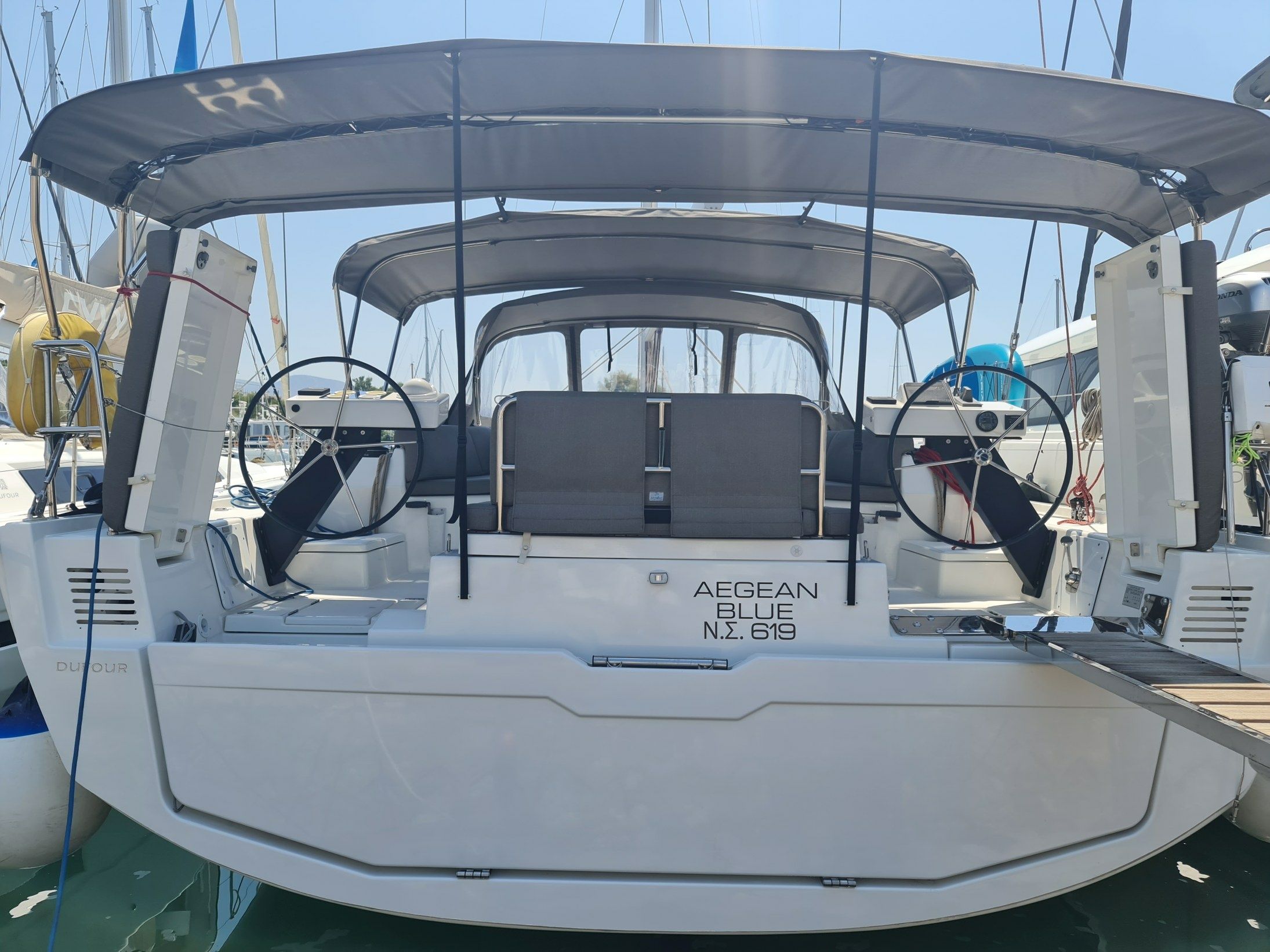 Dufour 470 | Aegean Blue