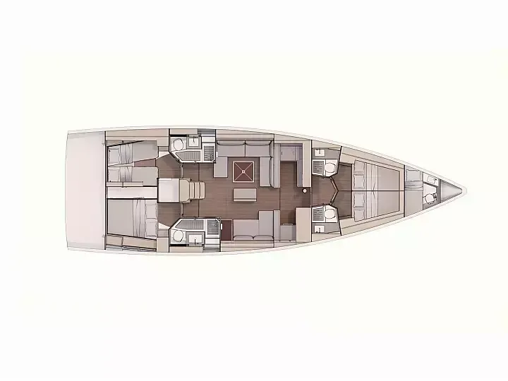 Dufour 530 | Ionian Blue