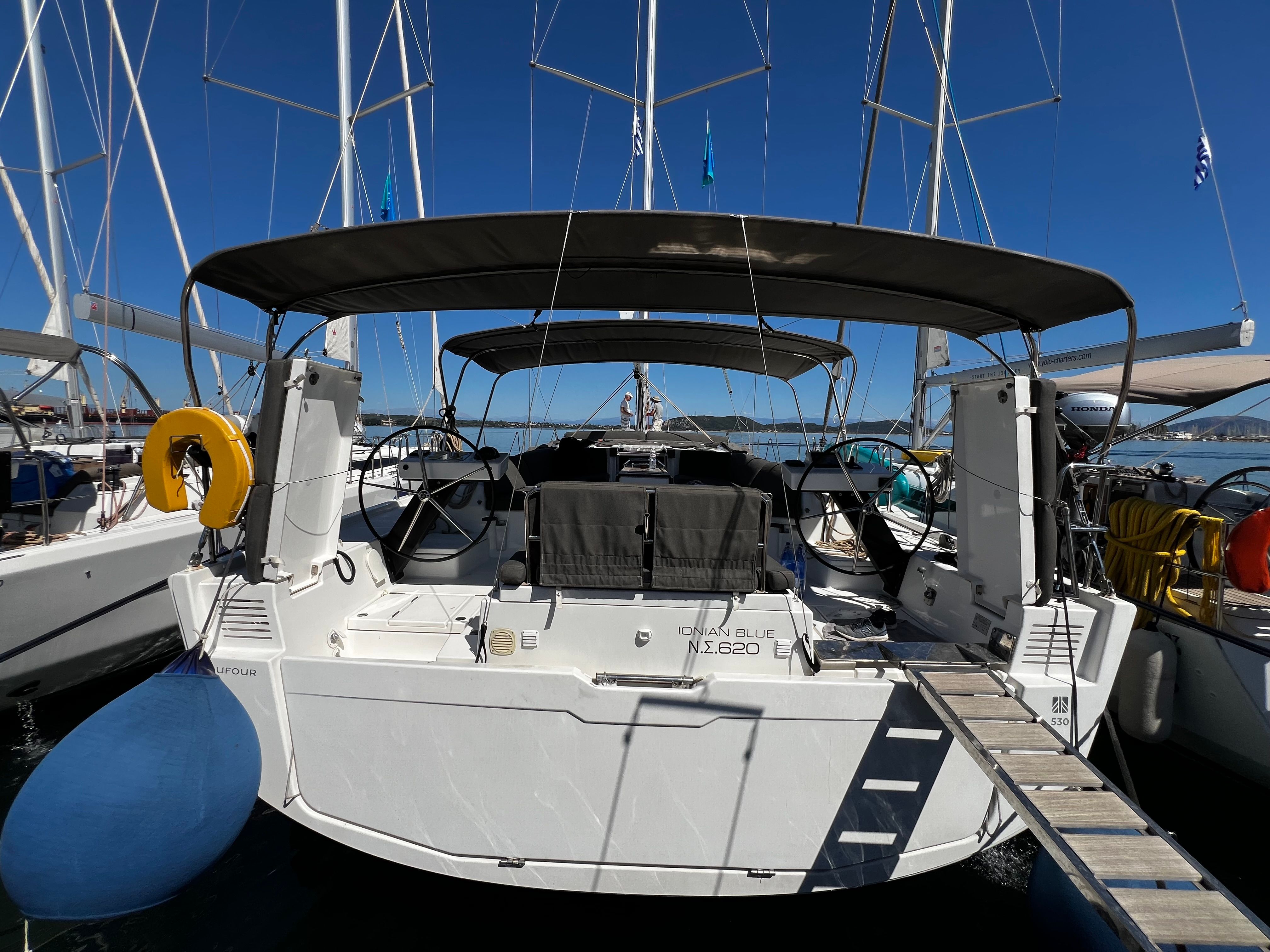 Dufour 530 | Ionian Blue