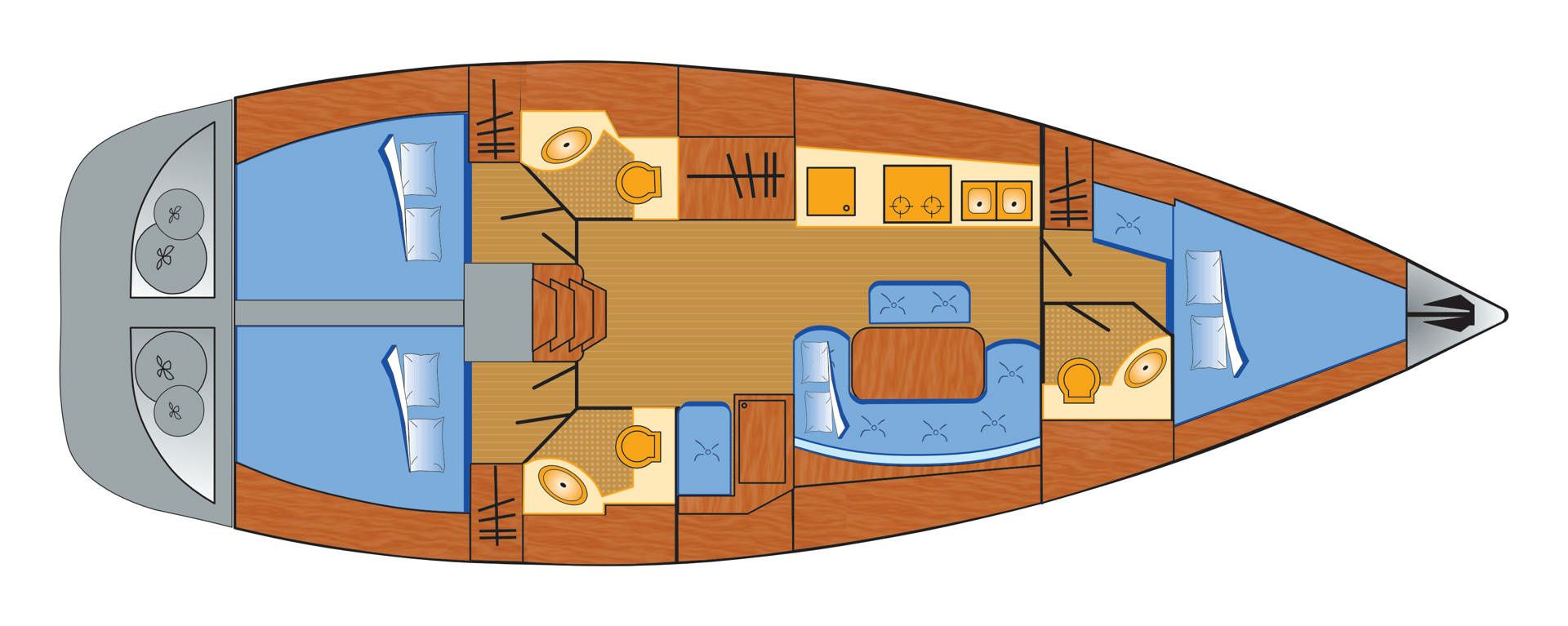 Beneteau Cyclades 43.3 | Fame