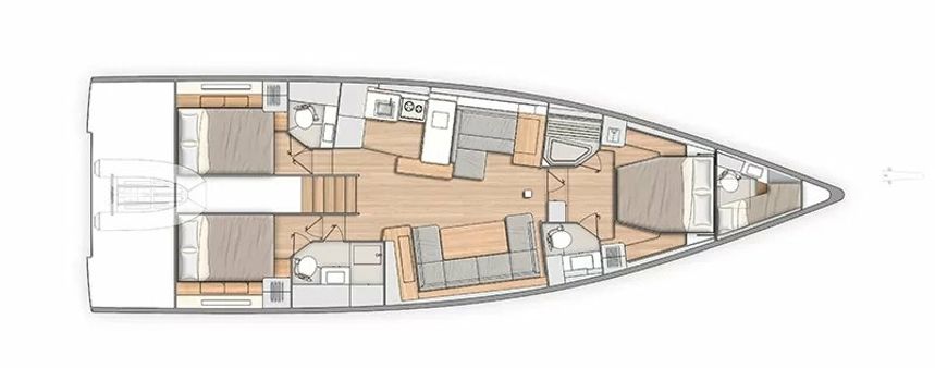 Beneteau Oceanis 54 | Eve One