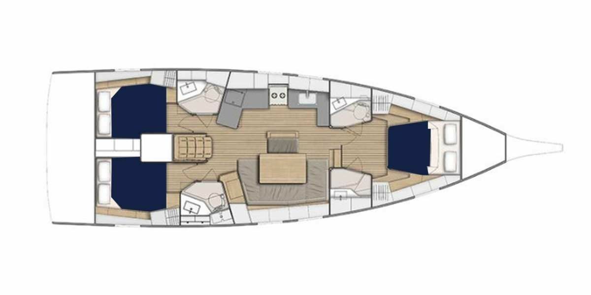 Beneteau Oceanis 46.1 | Moorings 24