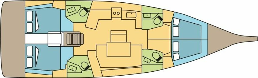 Beneteau Oceanis 46.1 | Peony