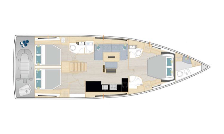 Hanse 510 | Sea Emerald