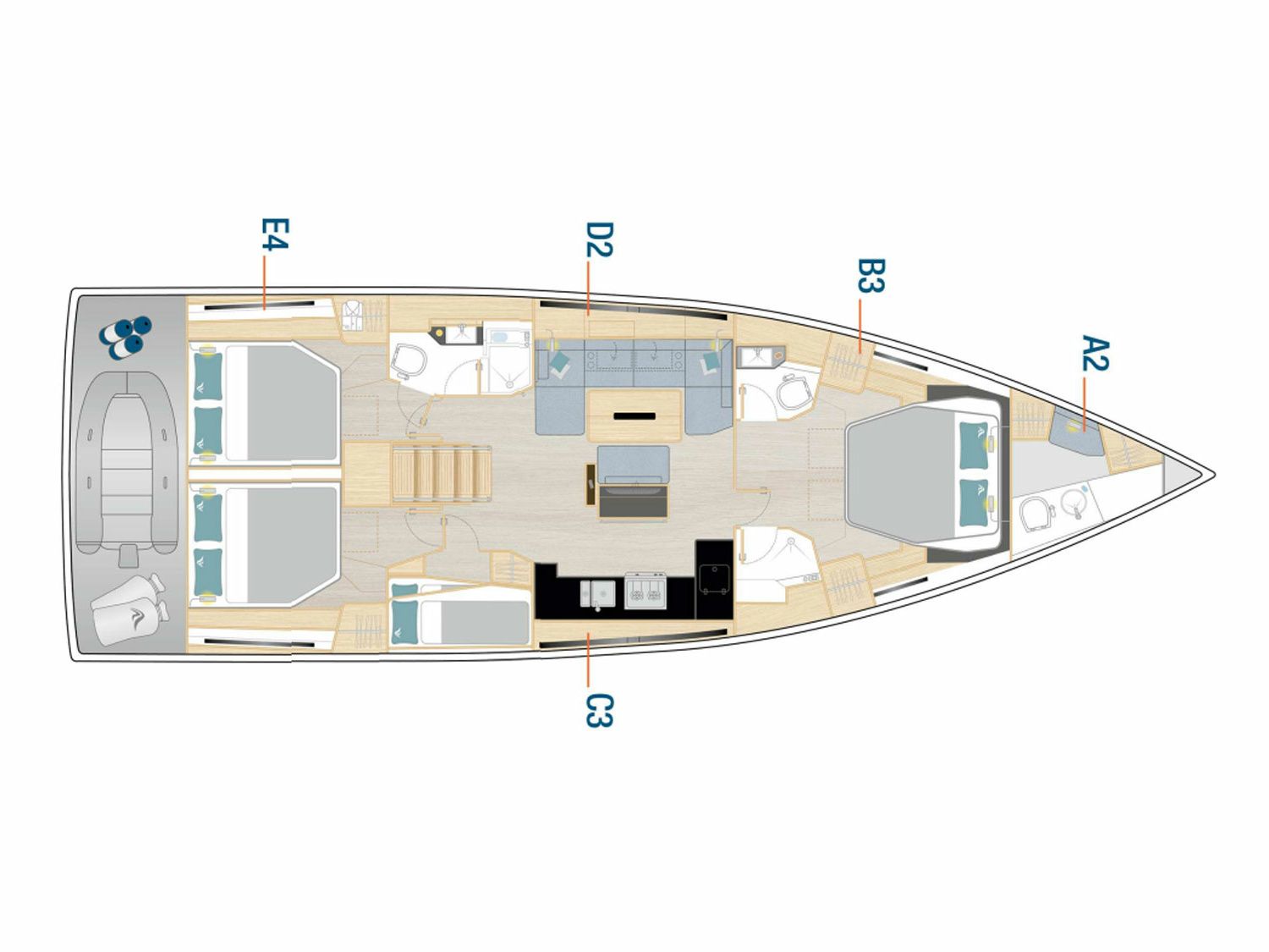 Hanse 510 | Alma