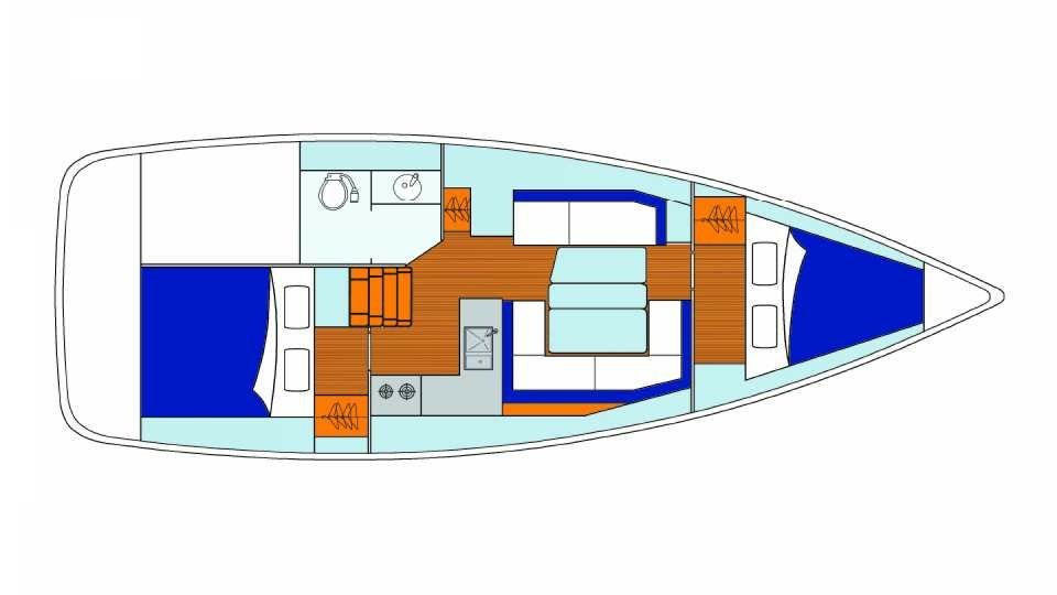 Jeanneau Sun Odyssey 349 | Sunsail 19