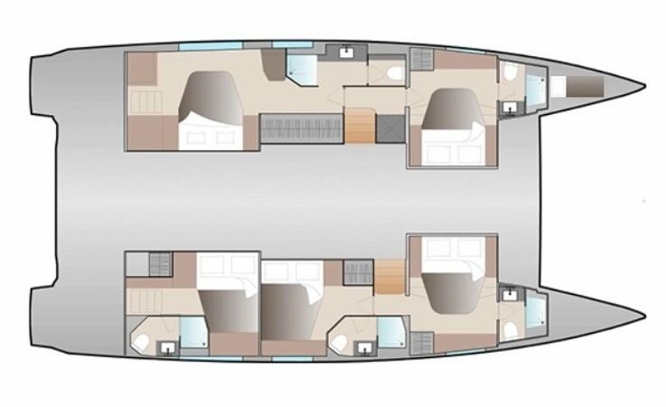 Fountaine Pajot Aura 51 | Aerial