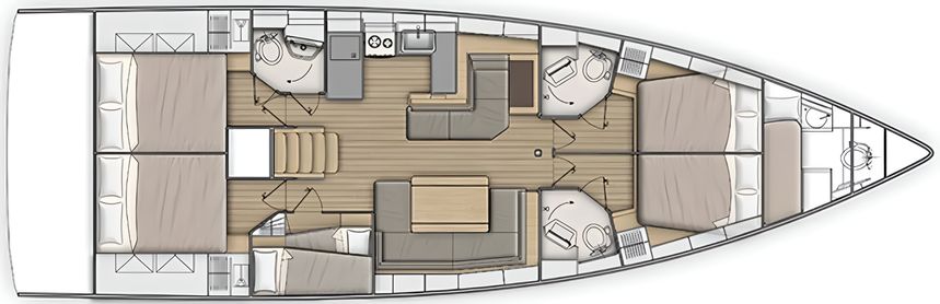 Beneteau Oceanis 51.1 | First Friendship