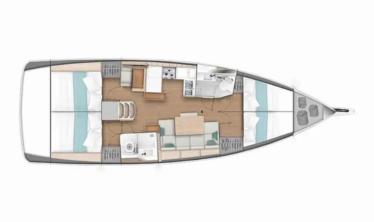 Jeanneau Sun Odyssey 440 | Leona