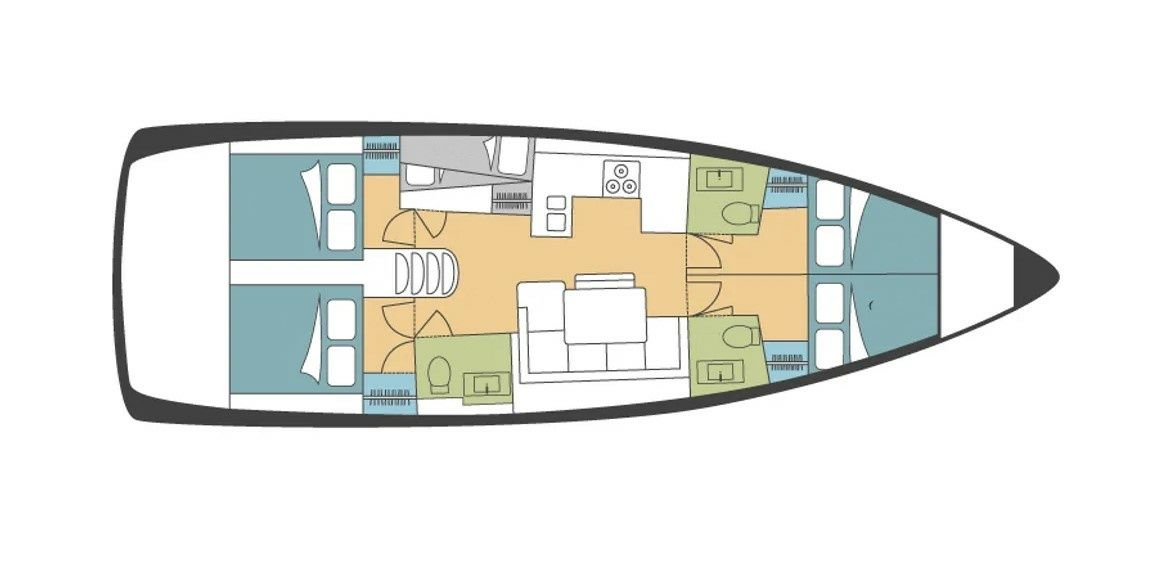 Jeanneau Sun Odyssey 490 | Vino Blanco