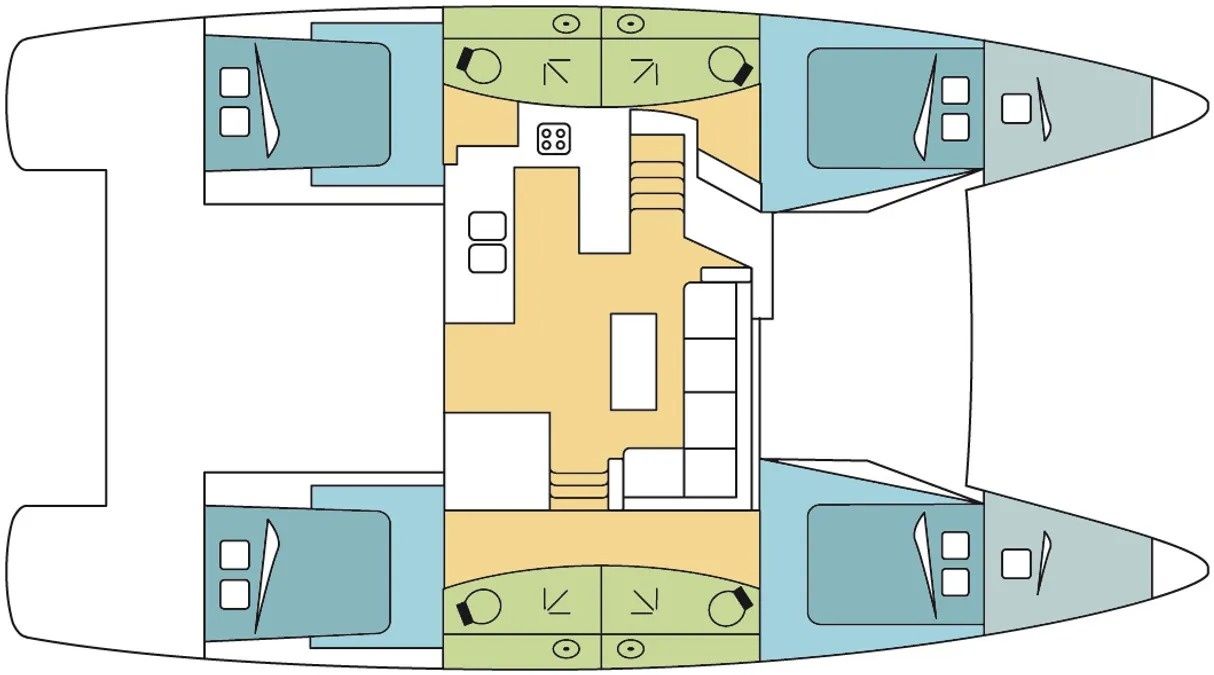 Fountaine Pajot Helia 44 | Gingembre