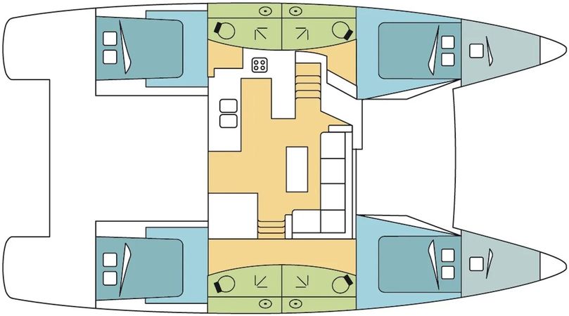 Fountaine Pajot Helia 44 | Gingembre