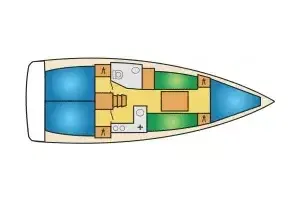 Jeanneau Sun Odyssey 349 | Lena
