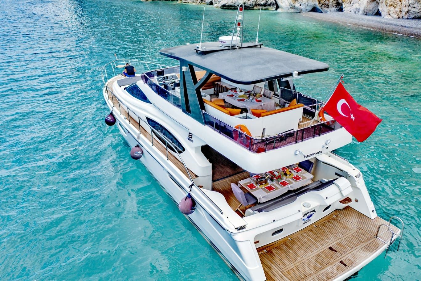 Ferretti 550 | Mega Ladon