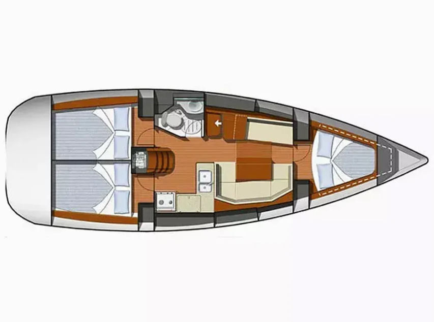 Jeanneau Sun Odyssey 36i | Lady Franka