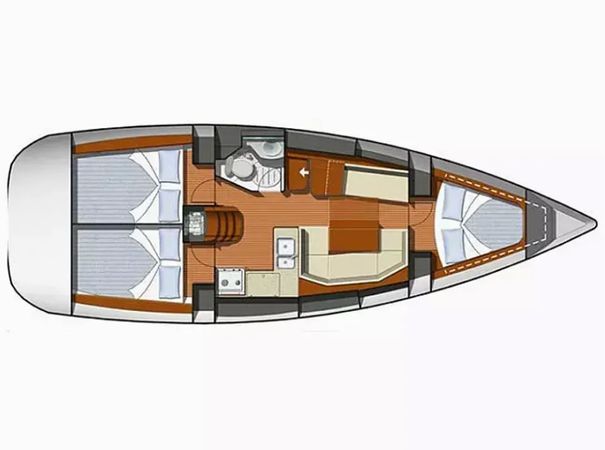 Jeanneau Sun Odyssey 36i | Lady Franka