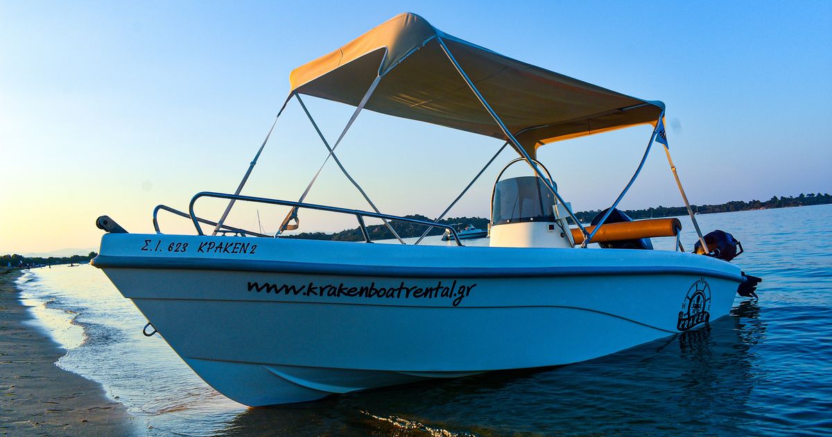 Tom Boat Motorboat Thomas Boats Alexander 460 Kraken 2 for rent - Greece ...