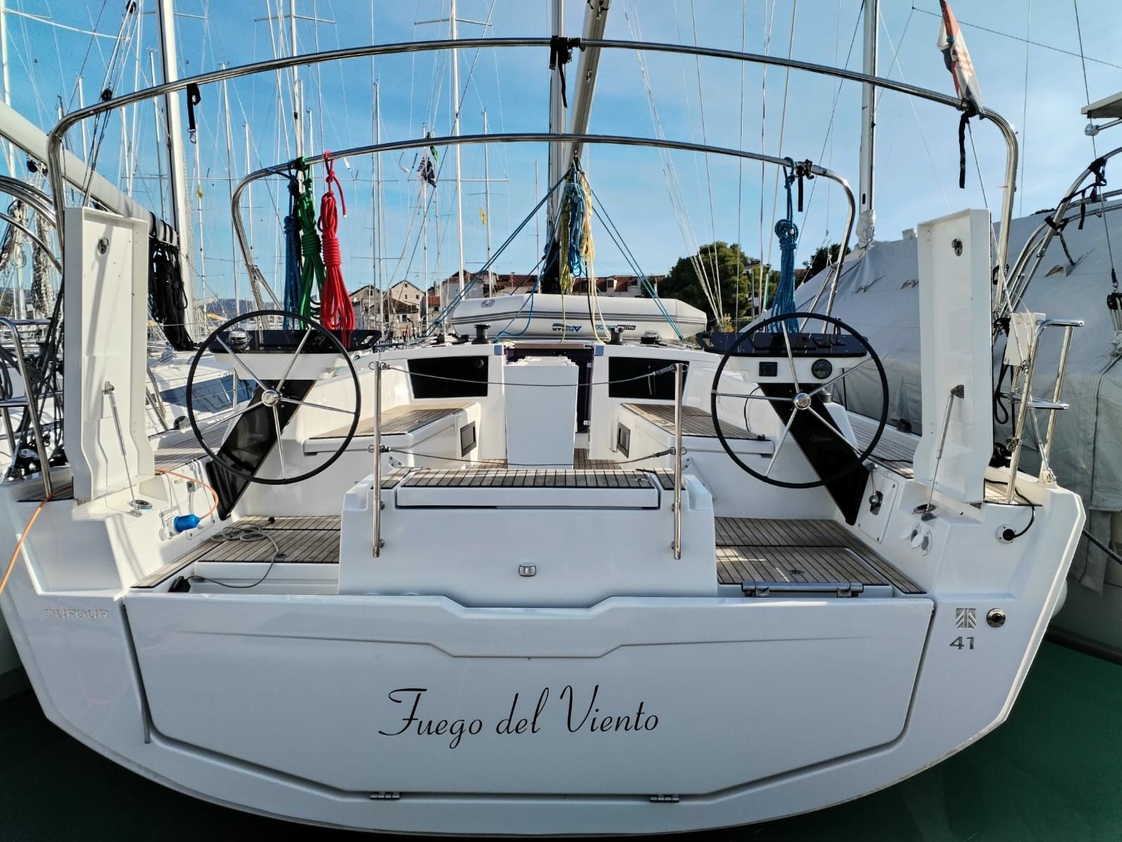 Dufour 41 | Fuego del Viento