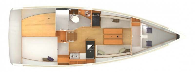 Jeanneau Sun Odyssey 349 | Capraia