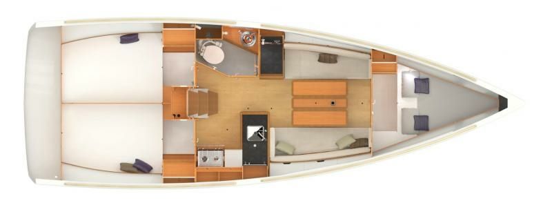 Jeanneau Sun Odyssey 349 | Coyote